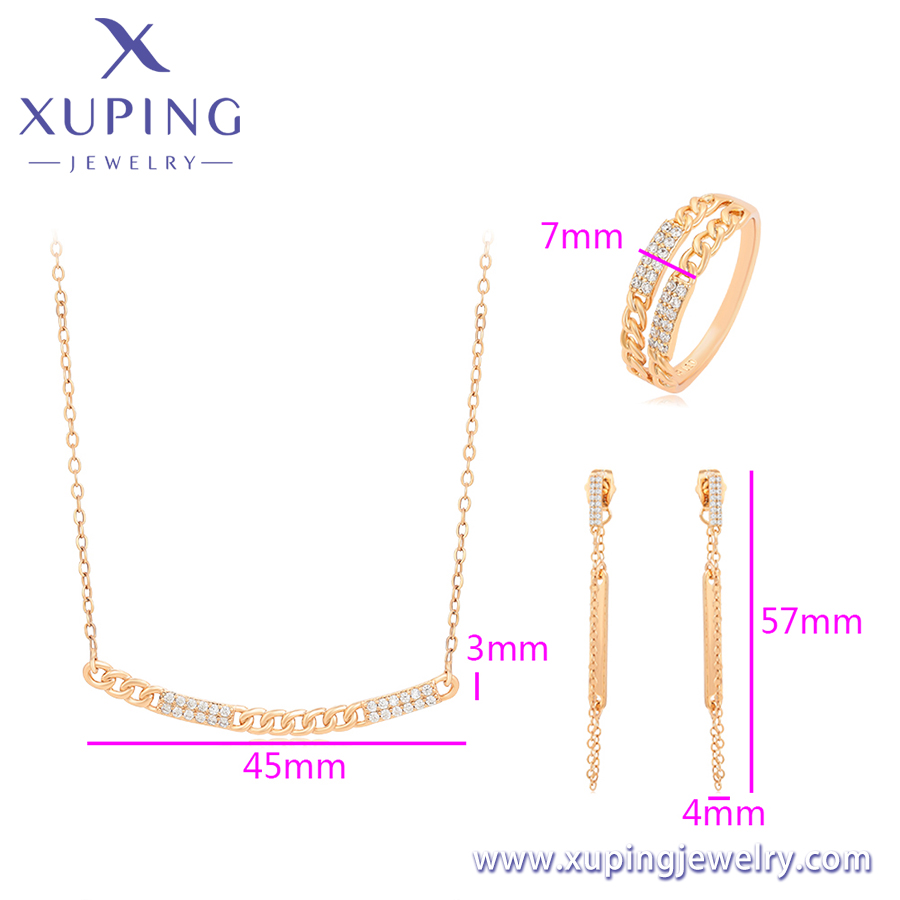 gold necklace earring set